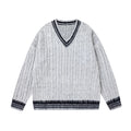 Fashionable Hip-Hop Trendy Knit Sweater