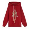 Festive Red Christmas Hoodie