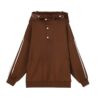 Versatile Brown Sport Hoodie